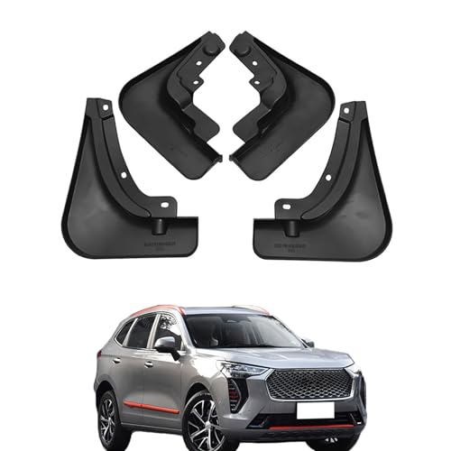 Mud Flaps for Haval Jolion 2021 2022 2023 2024 2025 - Custom No Drill Splash Guard - Front & Rear Set - Ultra Tough Dirt/Slush Protection - with Hardware Accessories