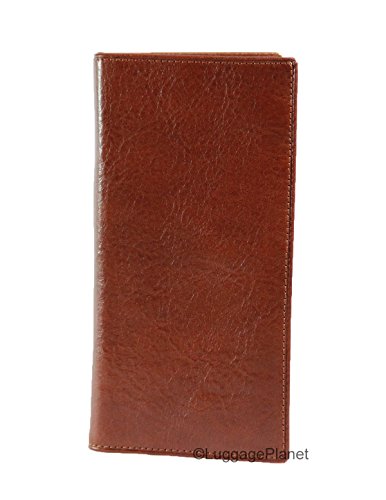 Sienna Collection Coat Pocket Mens RFID Leather Wallet (Whiskey)3