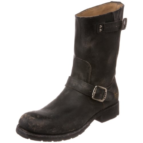 FRYE Men's Rogan Engineer Boot Black 8 M US