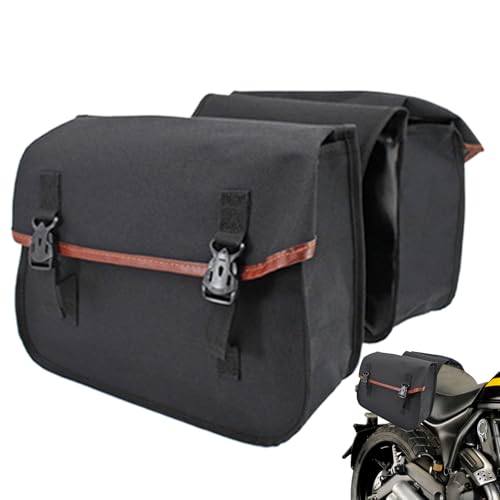 Sacoches de stockage de grande capacité et sac de selle moto de qualité durable