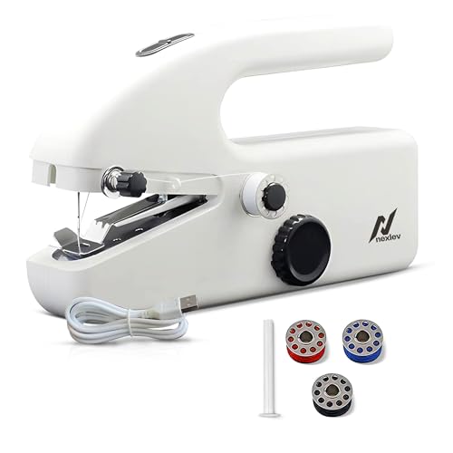 Nexlev Portable Sewing Machine| 2 Speed Settings| Cordless| Batte...