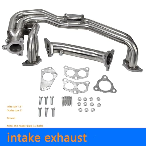 Terminales escape para Subaru Impreza WRX STI EJ205 EJ255 2002-2006 2