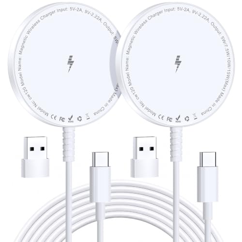 MagSafe Charger 2 Pack: Magnetic Wireless Charge iPhone 17-12 & AirPods - image 9