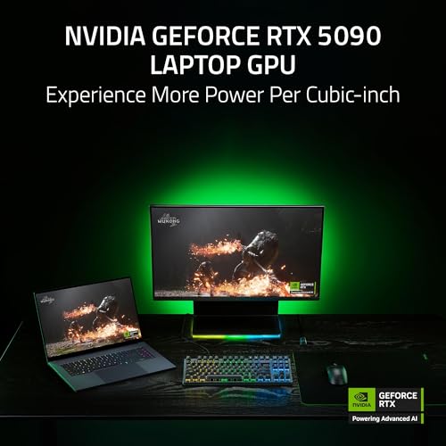 Razer Blade 16 (2025) Gaming Laptop: NVIDIA GeForce RTX 5090 - AMD Ryzen AI 9 HX 370 CPU - QHD+ 240Hz OLED Display - 32GB LPDDR5x RAM - 2TB SSD PCIe Gen4 - Windows 11 - Copilot+ PC - Chroma RGB by Razer - Image 4
