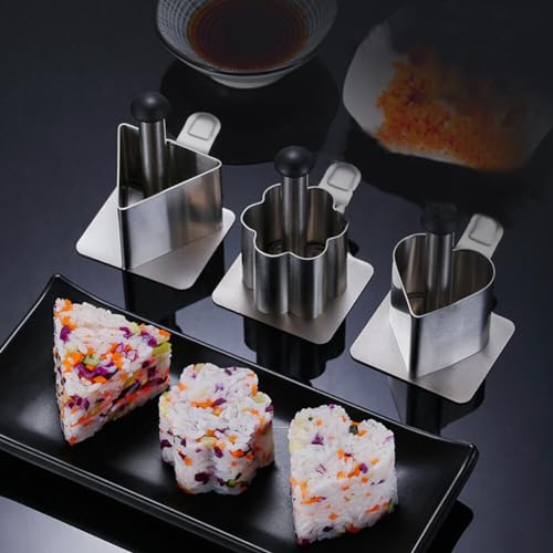Moldes de mousse para postres y repostería casera con anillos de acero inoxidable 7