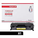  NOPAN-INK - x1 Toner - CF280A 80A (Noir) - Compatible pour HP LaserJet P2035N HP LaserJet Pro 400 M401a HP LaserJet Pro 400 M401d HP LaserJet Pro 400 M401dn HP LaserJet Pro 400 M401dne HP LaserJet P