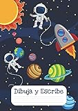  Dibuja y escribe: Pauta Montessori 5mm - Libreta para dibujar y escribir - Cuaderno caligrafía niños (Caligrafía Pauta Montessori)