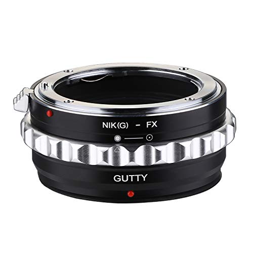 Gutty Lens Mount Adapter for Nikon AI (G) Mount Lens to Fujifilm X-Mount