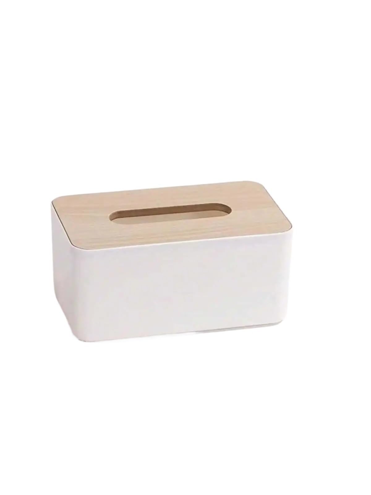 Wooden Tissue Box Holder - Napkin Dispensers For Office, Restaurants, Cafes With Removable Tissue Boxes For Easy Refill And Stor