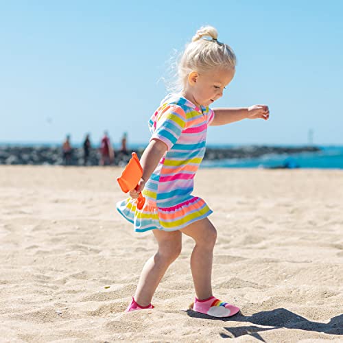 Water Shoes for Kid Outdoor Quick Dry Barefoot Aqua Socks for Sport Beach Swim Surf Lightweight Toddler Little Girl Boy4