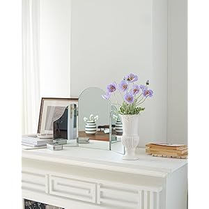 Kamang Artificial Poppy Purple Silk Flowers (6 Stems) for Home Decor. Faux Poppy Flower Centerpiece. Artificial Purple Silk Flower Arrangement. Purple Floral Arrangements Centerpieces (Purple) Kamang Artificial Poppy Purple Silk Flowers 6 Stems for Home Decor Faux Poppy Flower Centerpiece Artificial Purple Silk Flower Arrangement Purple Floral Arrangements Centerpieces Purple