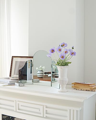 Kamang-Artificial-Poppy-Purple-Silk-Flowers-6-Stems-for-Home-Decor-Faux-Poppy-Flower-Centerpiece-Artificial-Purple-Silk-Flower-Arrangement-Purple-Floral-Arrangements-Centerpieces-Purple Kamang Artificial Poppy Purple Silk Flowers 6 Stems for Home Decor Faux Poppy Flower Centerpiece Artificial Purple Silk Flower Arrangement Purple Floral Arrangements Centerpieces Purple