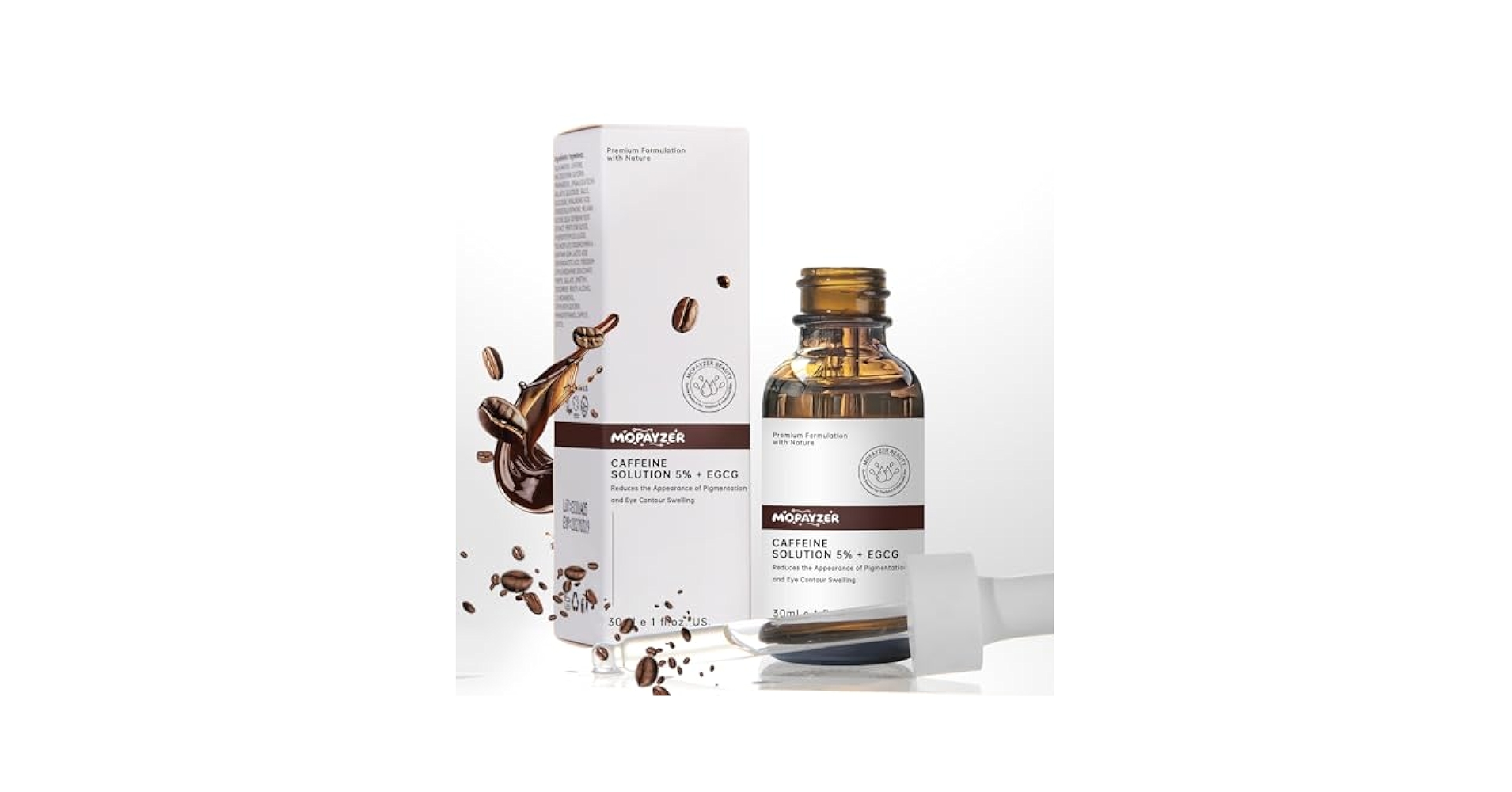 Amazon.com: Caffeine Solution 5% + EGCG, Caffeine Eye Serum
