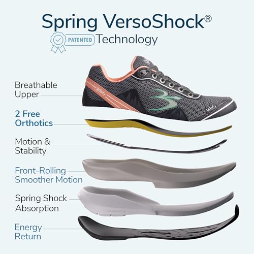 Image of Gravity Defyer womens Mighty Walk Athletic Inspired Sneakers