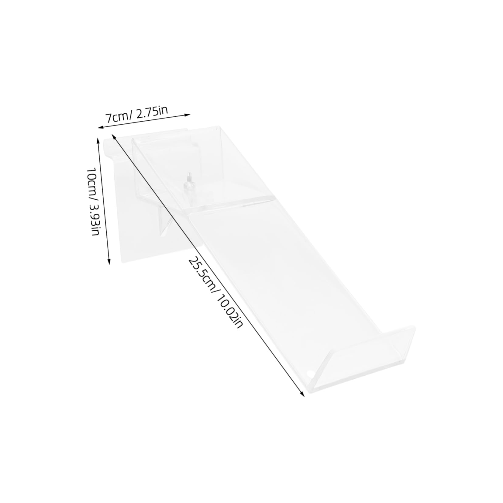 Unomor Retail Store Display Rack Plastic Shoe Holders Sandals Stand Small Size Multi- Showcase