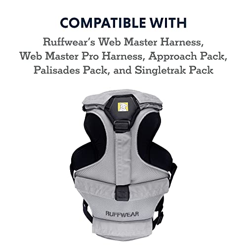 RUFFWEAR Swamp Cooler Core, 3-Lagen-Einsatz für Westen und Hundejacken, kühlender Brusteinsatz, stabilisiert Rucksäcke und Geschirre, hält Hunde bei heißem Wetter kühl, Graphite Gray, X Small