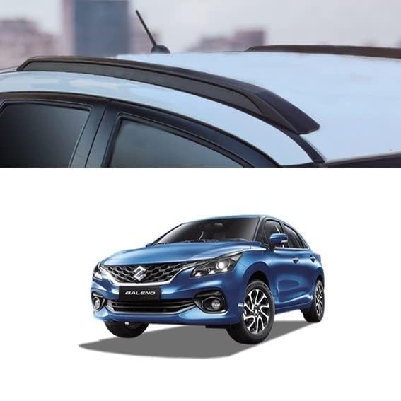 Auto Pearl ABS Roof Rails with 3M Adhesive Tape compatible with Baleno 2020 (Set of 2)
