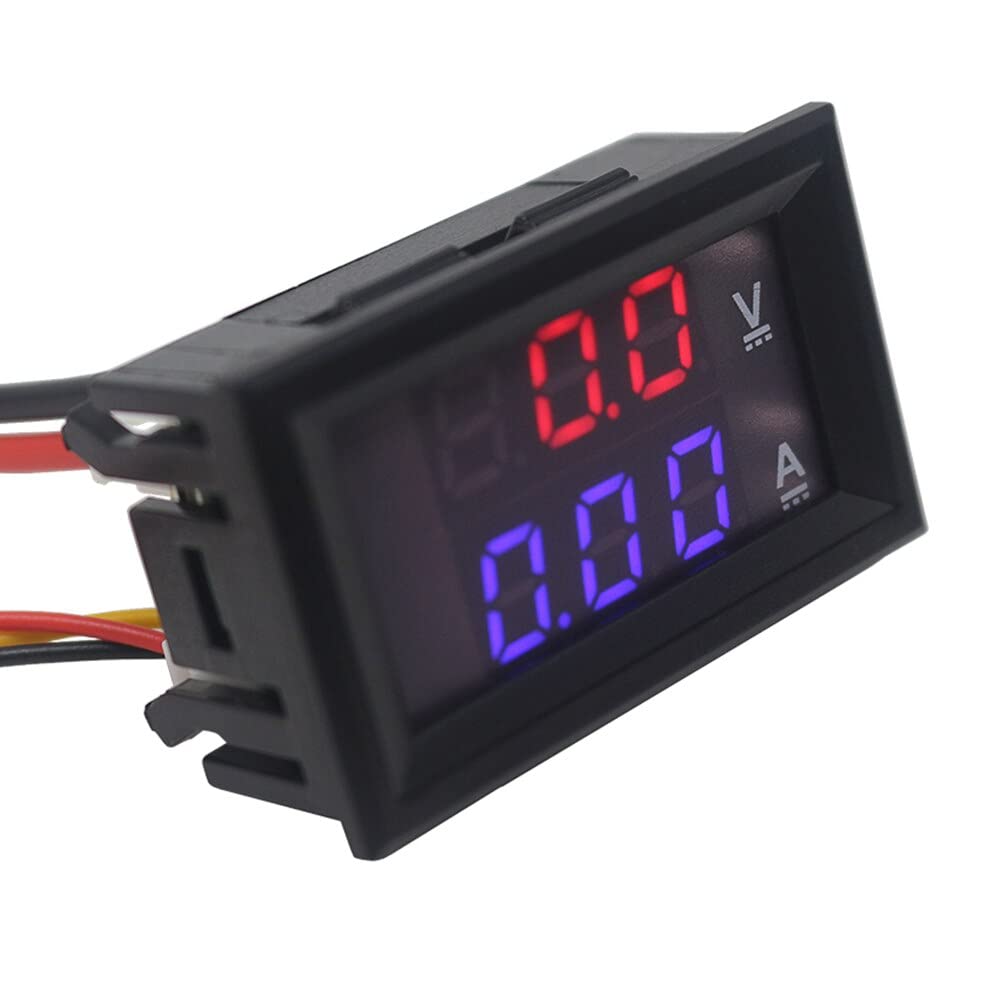 SANEC Dijital Voltmetre Dijital Ampermetre DC 100V 10A Gerilim Akım