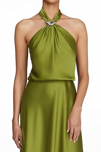 H HALSTON Women's Wynn Gown in Charmeuse2