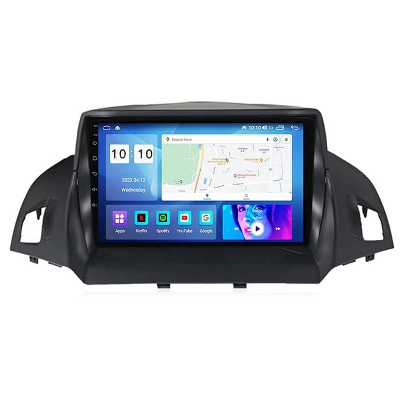 Autoradio Android 14 para Ford Kuga, soluciona la falta de GPS y conectividad en tu coche