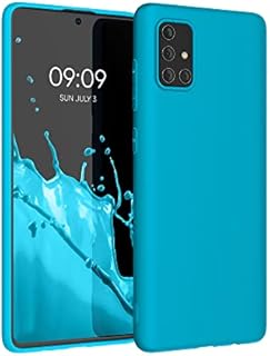 kwmobile TPU Case Compatible with Samsung Galaxy A71 - Case Soft Slim Smooth Flexible Protective Phone Cover - Bordeaux Violet