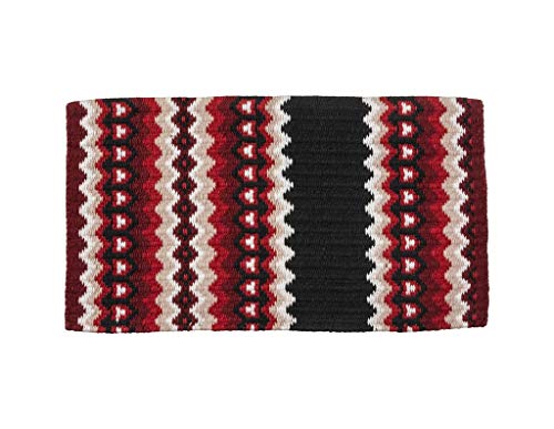 Tough 1 Tuscon Wool Saddle Blanket Red