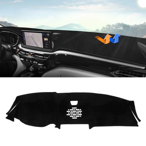 Image of Autorder Dashboard Cover Mat for 2025 2026 Acura MDX Accessories Dash Cover Upgrade Velvet Dash Mat Sunshade Glare UV Rays Protector