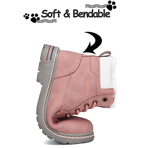 Mishansha Kinder Winterschuhe Jungen Mädchen Gefüttert Boots - Image 7