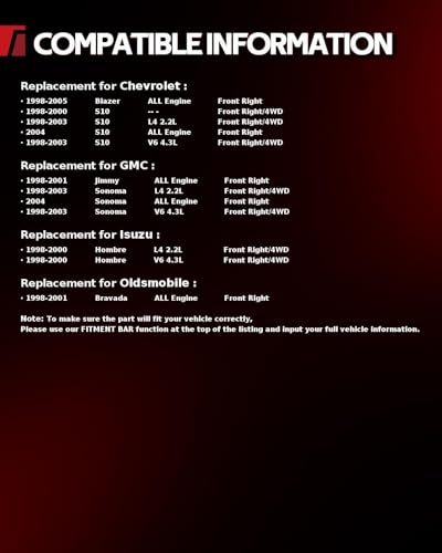 Image of Torchbeam Front Brake Caliper Right for Chevrolet 1998-2005 Blazer, Chevrolet 1998-2003 S10 4.3L, GMC 1998-2001 Jimmy, GMC 1998-2003 Sonoma 4.3L, Front Right Caliper Replace # 18B4694