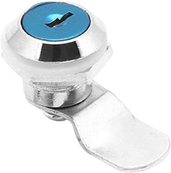 Lock MS403 Mailbox Cabinet Door Metal Single Point Security Replacements with 2 Keys for Wood Glass Iron Sheet