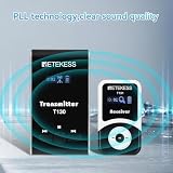Retekess T130-T131 Bezprzewodowy System Audioprzewodników（1TX 10RX）