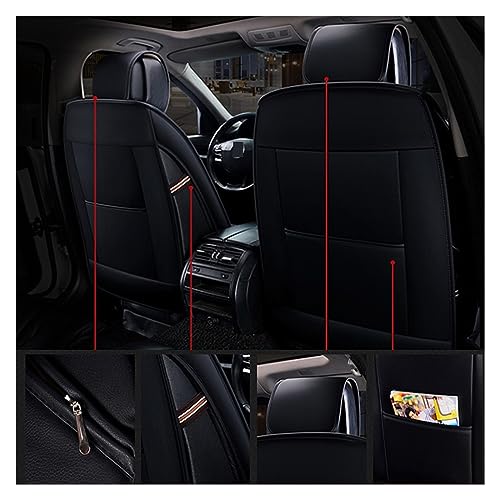 Housses de siège de voiture noires pour vos trajets familiaux - 4
