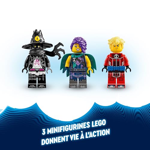 LEGO DREAMZzz Zoey et Zian, Le Chat-Hibou, Jouet de Figurines d'action pour Enfants, Inclut Un Animal Fabuleux à Construire, Une Figurine et Un Chasseur Nocturne, Cadeau pour Enfants Dès 9 Ans 71476