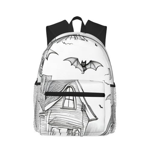 Sac à dos confortable Halloween léger avec bretelles ajustables