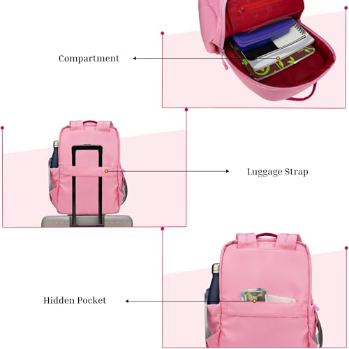 Image of F Gear Cannes 12L Laptop Backpack|Premium, Soft Touch, Lightweight & Durable|Laptop & Tablet Sleeves|3 spacious compartments & 2 Pockets|Ideal for Office, Daily Use & Travel