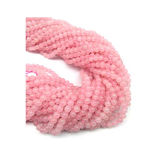 Quartz rose perles rondes pour bracelet bien-être et style quotidien