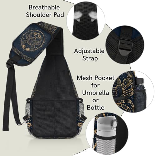Sling Bag para Hombre y Mujer Bolsa Crossbody Unisex miniatura 4