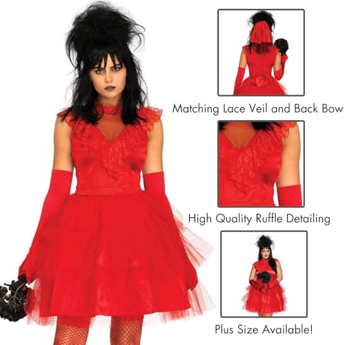 Leg Avenue Women's Costume, Red, Medium - image 2