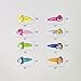 Baby Shark Kids Hair Clips for Girls Snap Clips 8 Pack Multi Color Ages 3+