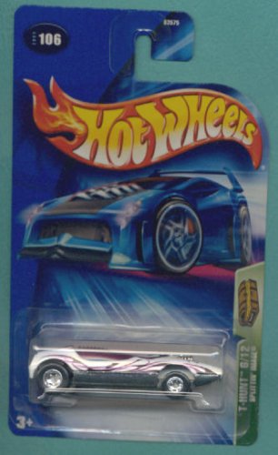 Hot Wheels 2004 Treasure Hunt White Splittin Image 6/12 #106 Limited Edition 1:64 Scale Collectible Die Cast Car