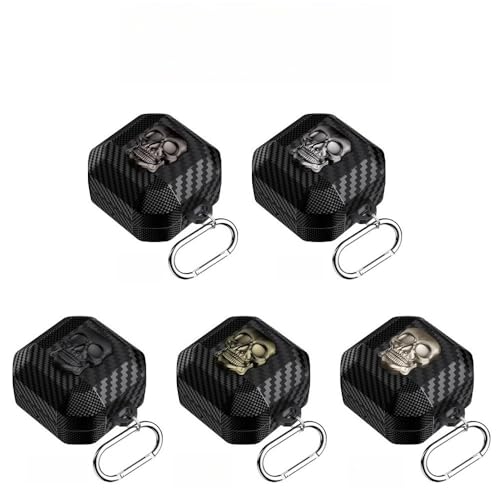 Coque rigide Samsung Galaxy Buds 4 protection intégrale silicone avec mousqueton