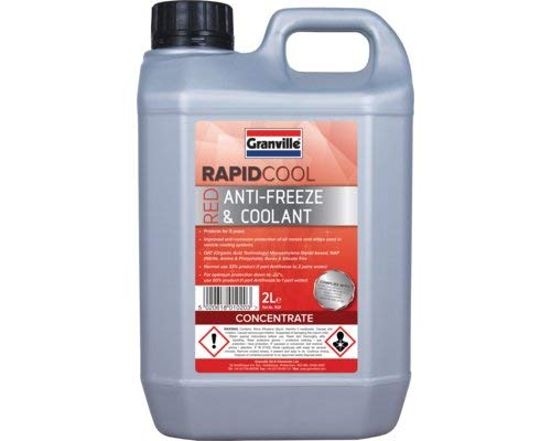 Granville - Rapid Cool Red Anti Freeze - Concentrate - 2 Litre Granville - Rapid Cool Red Anti Freeze - Concentrate - 2 Litre