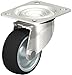 Blickle LEX-Path 80G Swivel Caster, 3.15" Wheel Diameter, 330 lb. Load Capacity
