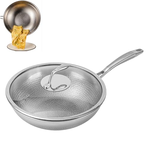 Wok de titanio con tapa 13.39 pulg Rectangular miniatura 1