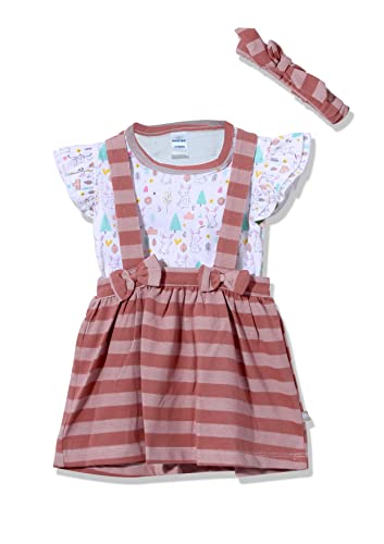 Image of Mom's Love Baby-Girl's Cotton Classic Above The Knee Casual Dress