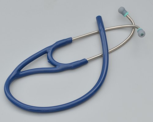 Replacement Tube (Dual Lumen binaurals) fits All Leading Brand Single-Head Cardiology Stethoscopes T72 Blue