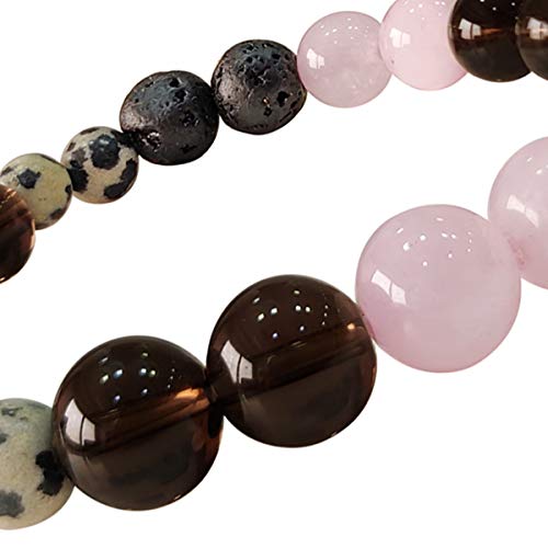 Image of Shubhanjali Crystal Elastic 8mm Stretch Customized Bracelet for Men and Women-(Standard,Multicolor)