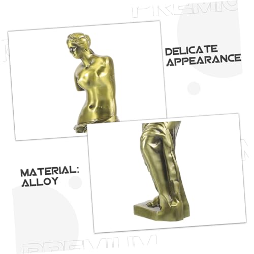 Statue Artémis en Cuivre pour Décoration Bureau et Bibliothèque