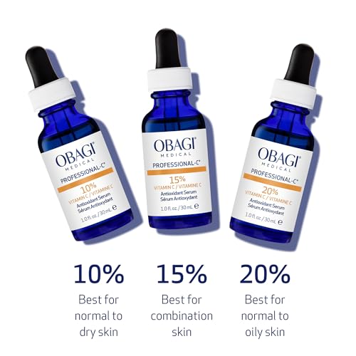 Hyperpigmentation Vitamin C Serum: Before and After Results 12 Obagi Professional-C 10% Vitamin C Serum – Helps Brighten Skin Tone and Minimize the Appearance of Fine Lines & Wrinkles – Safe for Sensitive Skin – 0.42 oz