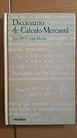 Diccionario de calculo mercantil 8436803574 Book Cover